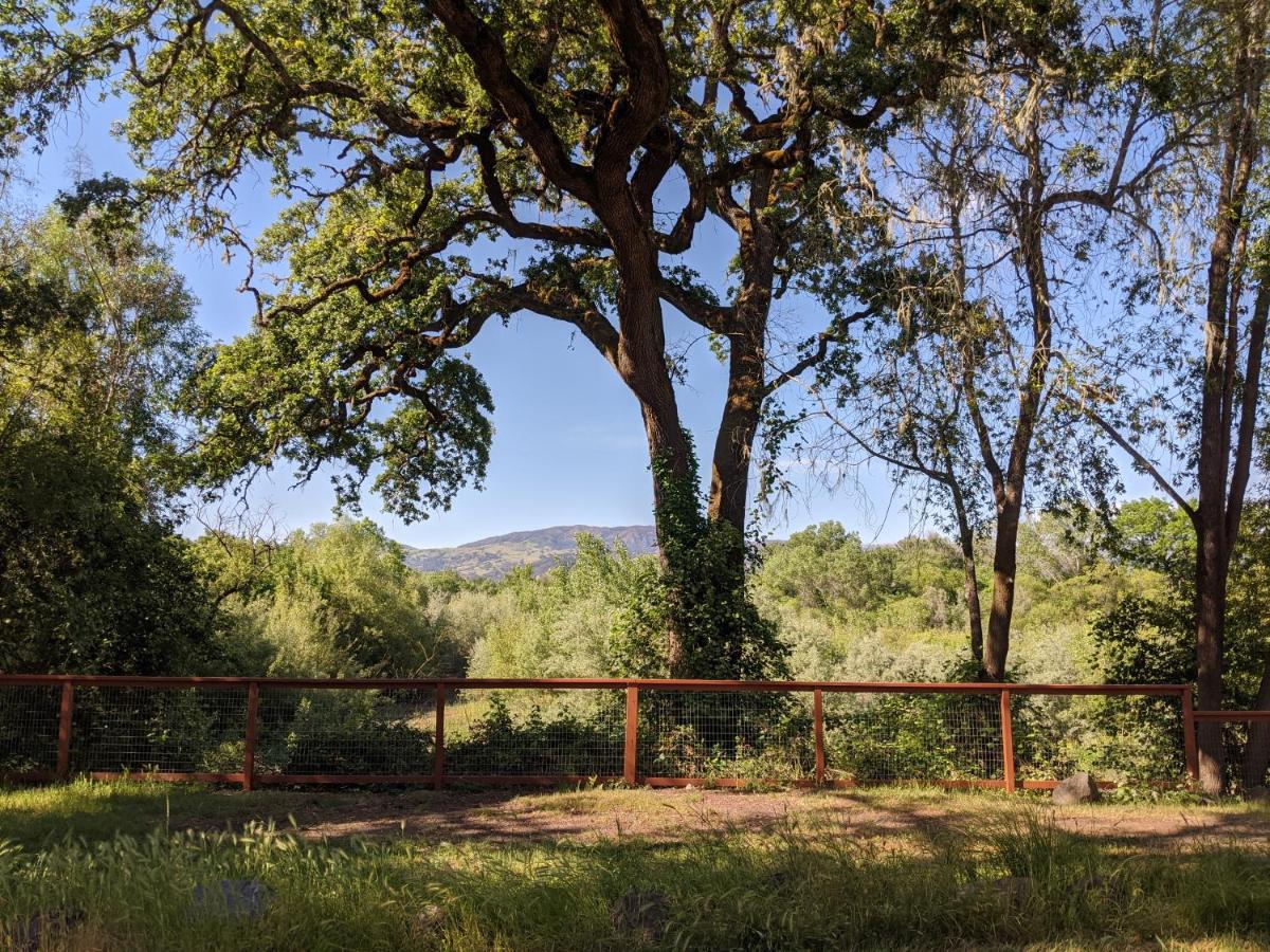 ホテル Wildhaven Sonoma Glamping ヒールズバーグ エクステリア 写真